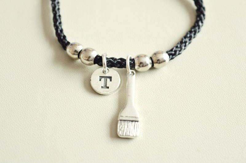 Malerschmuck, Maler Geschenk, Armband, Künstler Geburtstag Kunst Personalisiertes Farbpinsel Geschenk von YouLoveYouShop