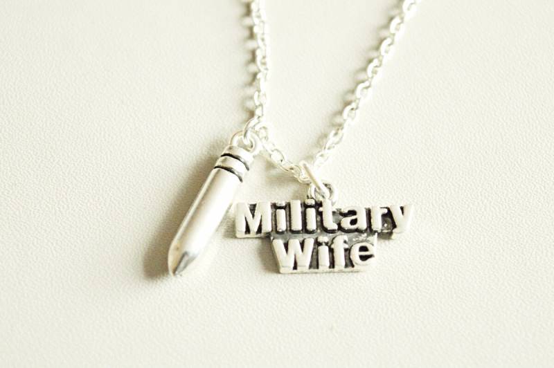 Militärfrau Geschenk, Armee Frau Mama, Militär Halskette, Schmuck, Geschenk von YouLoveYouShop