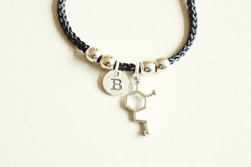 Molekül Armband, Geschenke, Dopamin Chemie Wissenschaftler Geschenk, Serotonin, Dopamin, Dna, Wissenschaft von YouLoveYouShop