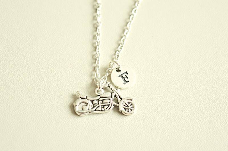 Motorrad Halskette, Geschenke, Schmuck, Charm, Motorrad, Biker Geschenk von YouLoveYouShop