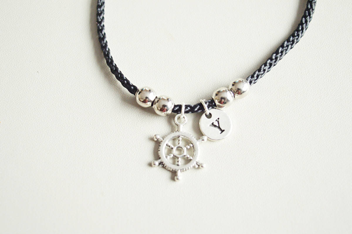 Schiff Rad Armband, Maritimes Ozean Beste Freundin Geschenk, Handgemachtes Freundschaft Charm, Bff, Seemann, Meer von YouLoveYouShop
