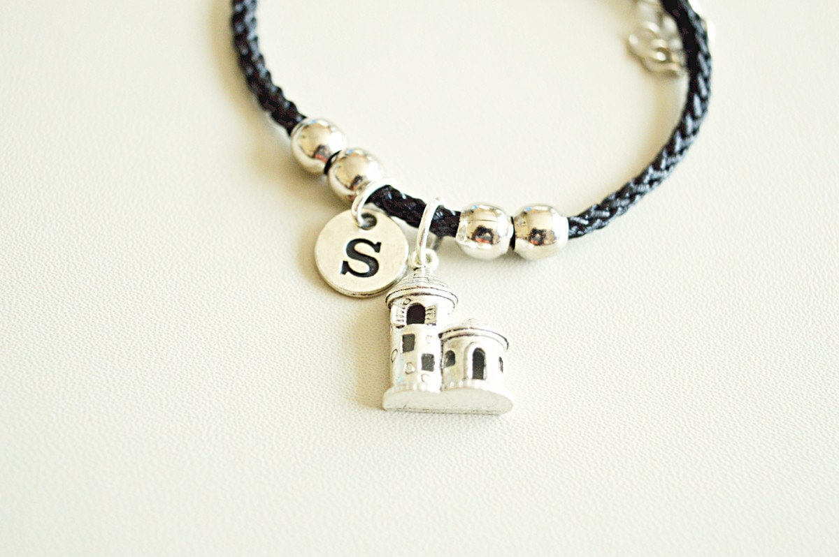 Schloss Schmuck, Geschenk, Armband, Geschichte Lehrer Geschenk Mittelalter Burg, Ritter Geschenke, König, Königin, Burgturm, Alt von YouLoveYouShop