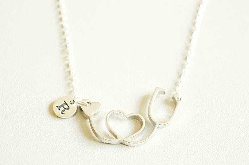 Stethoskop Halskette, Arzt Geschenk Für Arzt, Charm, Doktor Abschluss Geschenk, Medizin Student von YouLoveYouShop