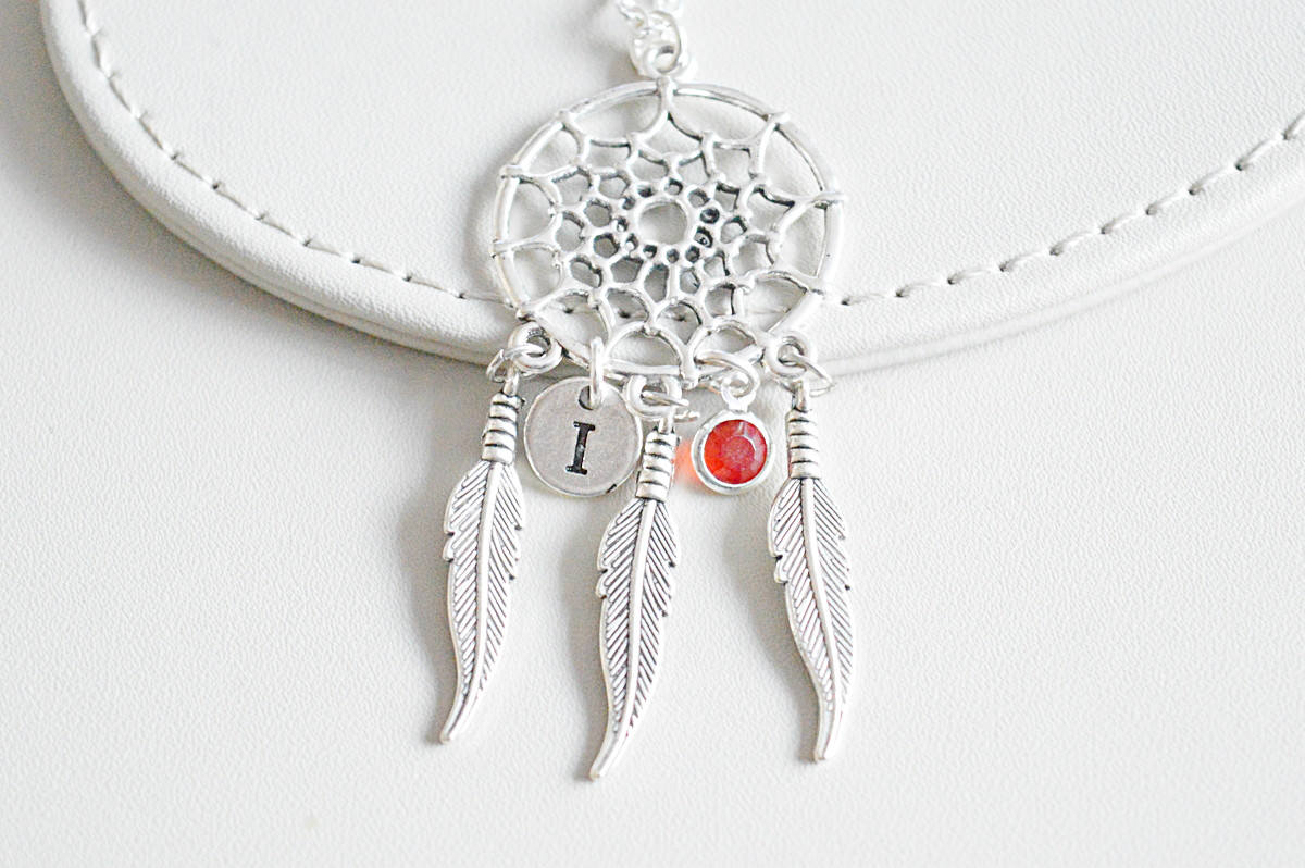 Traumfänger, Traumfänger Charm, Halskette, Hippie Boho Anhänger, Feder Ethno von YouLoveYouShop