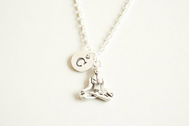 Yoga Halskette, Schmuck, Geschenk, Charm, Meditation Liebhaber, Buddhist, Hindu von YouLoveYouShop