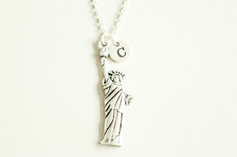 statue Of Liberty Geschenk, Halskette, Charm, Schmuck, New York Halskette von YouLoveYouShop