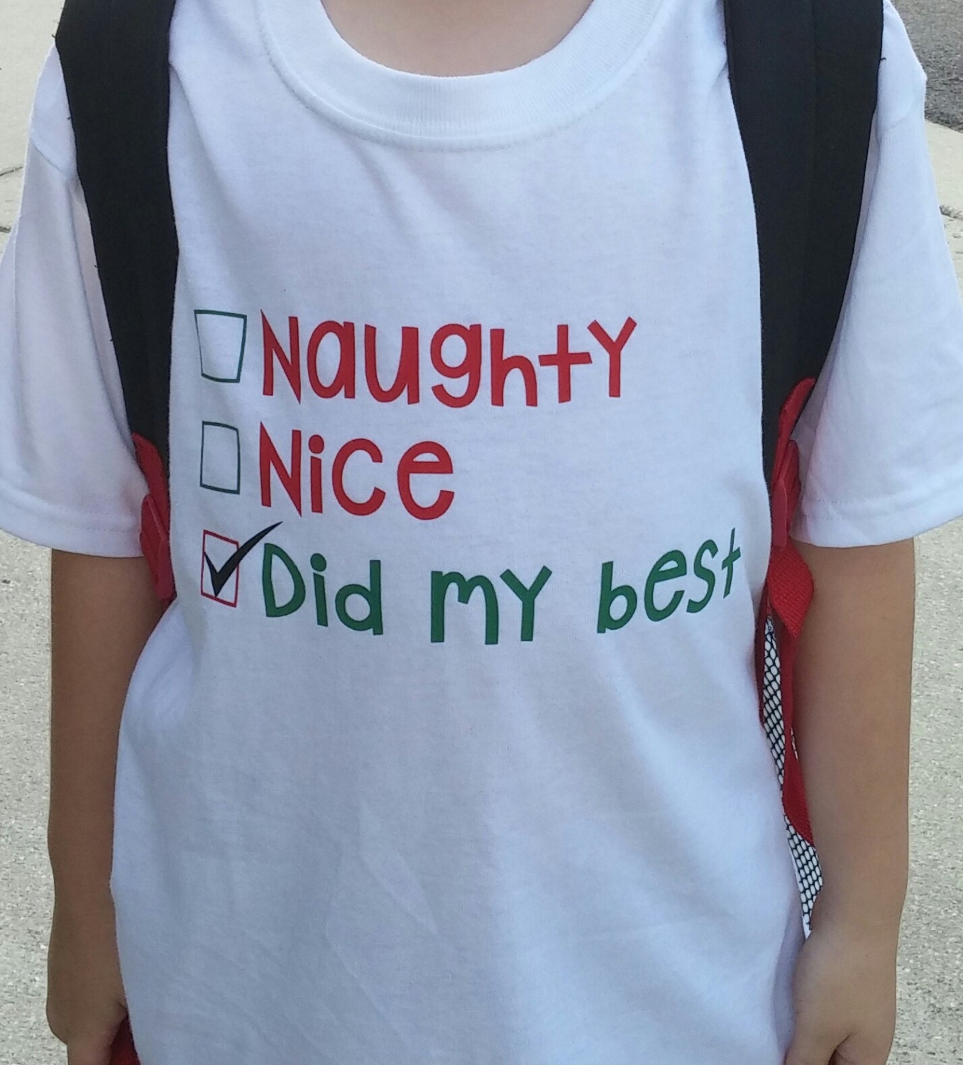 Frech-Nice-Did My Best Checkliste Urlaub Tshirt-Jugend Und Erwachsene Größen Erhältlich von YouSaidItDesigns