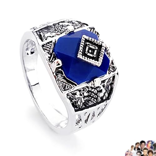 YouU The Vampire Damon Schmuck Aufkleber Set Daylight Walking Signet Carolims Ringe für Fans Schmuck für Herren Damen Gesamt 21 Stück von YouU