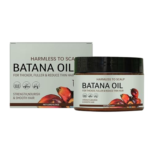 Haartimitor - 7x5.1 Cm Öl | Haarmaske Aus Honduras | 2 Jahre Haltbarkeit, Trocken Beschädigte Haarfeuchtigkeit Conditioner Für Lockige Frauen, Post-Farben, Wärmestyling, Zuhause, Salon, Männer von Youding