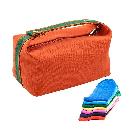 Kosmetiktasche für Frauen | Tragbare Handtaschen für Kosmetiktaschen für Mädchen | Platzsparendes Make-up, wiederverwendbare Reisetasche, unverzichtbar für Reisen auf der Youding von Youding