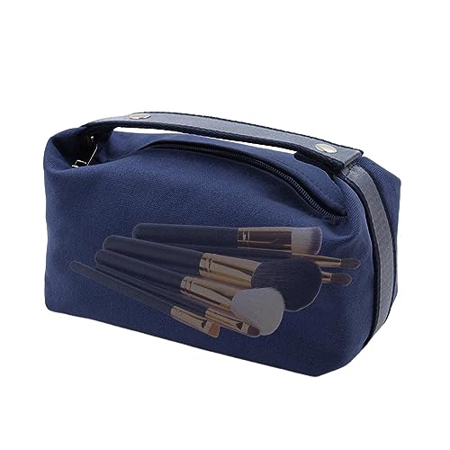 Make-up | Tragbare Kosmetiktasche für Damen – Make-up-Organizer für Reisen für Frauen mit Griff, wiederverwendbare Kosmetiktasche für Reisen Youding von Youding