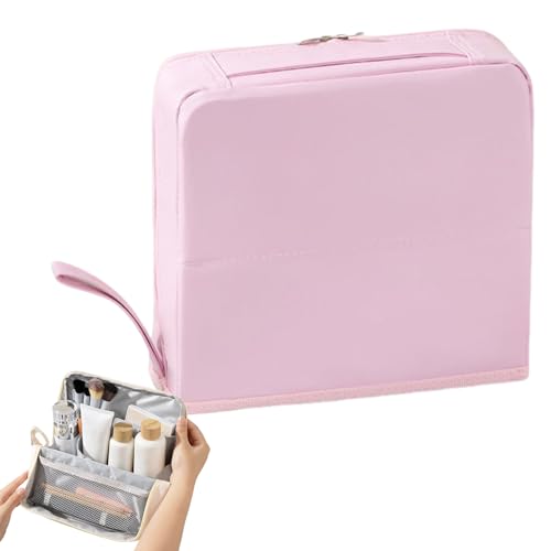 Reise -Make -up -Tasche | Make -up -Tasche Stehen | Wasserdichtes Tragbares Gehäuse Mit Abteilungsorganisator Speicher Für Home Camping Toilettenartikel Männer Business Trip Hotel von Youding