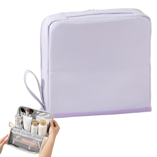 Reise -Make -up -Tasche | Make -up -Tasche Stehen | Wasserdichtes Tragbares Gehäuse Mit Abteilungsorganisator Speicher Für Home Camping Toilettenartikel Männer Business Trip Hotel von Youding