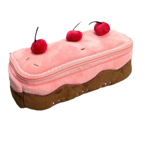 Youding Cherry Bleistift Fall | Spezialstiftkoffer großer Kapazität Mädchen Bleistiftbox | Pink Bleistiftkoffer, Reißverschlussbleistiftbeutel für Radiergummis, tägliche Verwendung von Youding