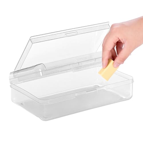 Youding Doppellagige Stifttasche, doppellagiges Federmäppchen - Transparenter Bleistiftbehälter | Schreibwarentasche mit großem Fassungsvermögen, robuste Make-up-Box, stapelbare Bastelaufbewahrung für Youding Doppellagige Stifttasche, doppellagiges Federmäppchen - Transparenter Bleistiftbehälter | Schreibwarentasche mit großem Fassungsvermögen, robuste Make-up-Box, stapelbare Bastelaufbewahrung für von Youding