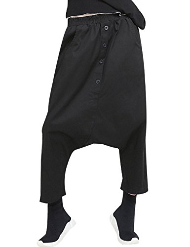 Youlee Damen Frühling Elastische Taille Haremshose Style 11 von Youlee