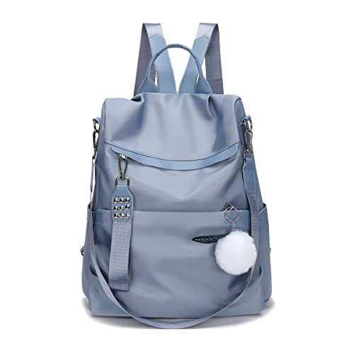 Youlity Damen Rucksack Anti Diebstahl Daypack Oxford Wasserdichte Tagesrucksack Schultertasche Leichtgewicht Schultaschen Reiserucksack Backpack für Frauen Mädchen Reise Abeit Schule (Blau) von Youlity