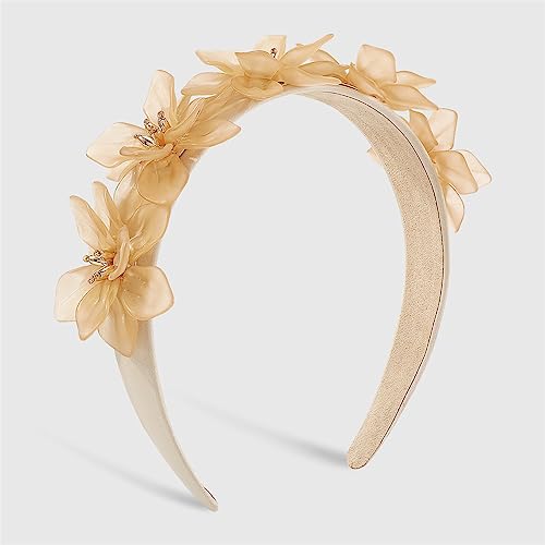 Youllyuu Extra Große Blume Kristall Perle Stirnband Tiara Haarschmuck Kopfbedeckung Schmuck Hochzeit Haarbänder Für Frauen 11 von Youllyuu