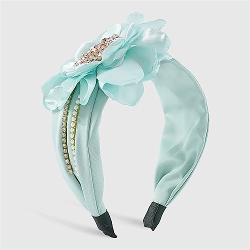 Youllyuu Extra Große Blume Kristall Perle Stirnband Tiara Haarschmuck Kopfbedeckung Schmuck Hochzeit Haarbänder Für Frauen 5 von Youllyuu