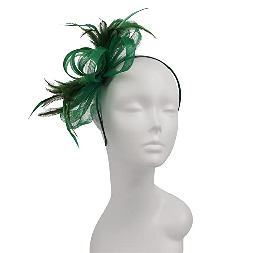 Youllyuu Fascinator-Stirnband für Frauen, Teeparty, Haarspange, Hochzeit, Blumen-Mesh-Schleier, Kopfbedeckung von Youllyuu