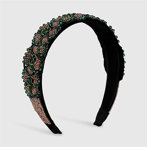 Youllyuu Große Strass Blume Schmetterling Haarband Breite Seite Kristall Stirnband Barock Haarschmuck Hochzeit Kopfbedeckung GN 2 von Youllyuu