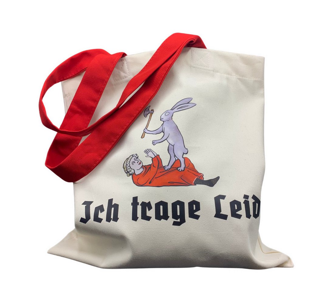 Young Newton Shopper Shopper "Ich trage Leid", Made in Poland von Young Newton