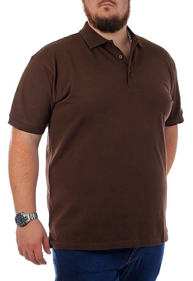 Young & Rich Poloshirt Herren Übergröße Basic big size optimierte moderne Passform mit Knopfleiste unifarben kurzarm regular fit Young & Rich Poloshirt Herren Übergröße Basic big size optimierte moderne Passform mit Knopfleiste unifarben kurzarm regular fit von Young & Rich