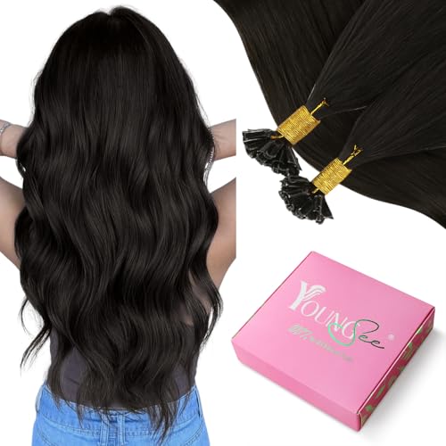 YoungSee Bonding Extensions Echthaar Braun 40 cm Extensions Echthaar Bondings Braun Remy Keratin Bondings Echthaar U Tip Haare Echthaar Extensions Bondings Hot Fusion fur Frauen 50g #2 YoungSee Bonding Extensions Echthaar Braun 40 cm Extensions Echthaar Bondings Braun Remy Keratin Bondings Echthaar U Tip Haare Echthaar Extensions Bondings Hot Fusion fur Frauen 50g #2 von YoungSee