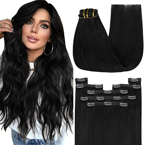 YoungSee 120g Echthaar Extensions Clip Schwarz Clip in Extensions Echthaar Schwarz 35cm Echthaar Clip in Extensions Invisible Clip Extensions Remy Clip in Extensions Echthaar Gunstig fur Damen #1 YoungSee 120g Echthaar Extensions Clip Schwarz Clip in Extensions Echthaar Schwarz 35cm Echthaar Clip in Extensions Invisible Clip Extensions Remy Clip in Extensions Echthaar Gunstig fur Damen #1 von YoungSee