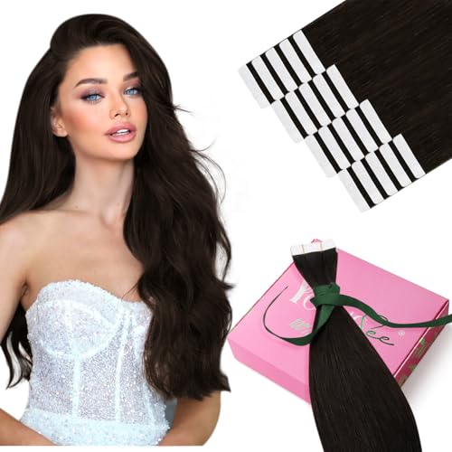 YoungSee Extensions Echthaar Tape Braun Echthaar Extensions Tape 45cm Tape-in Extensions-Echthaar 50g Tapes Haarverlangerung-Echthaar fur Damen Tapes Haarextensions #2 YoungSee Extensions Echthaar Tape Braun Echthaar Extensions Tape 45cm Tape-in Extensions-Echthaar 50g Tapes Haarverlangerung-Echthaar fur Damen Tapes Haarextensions #2 von YoungSee