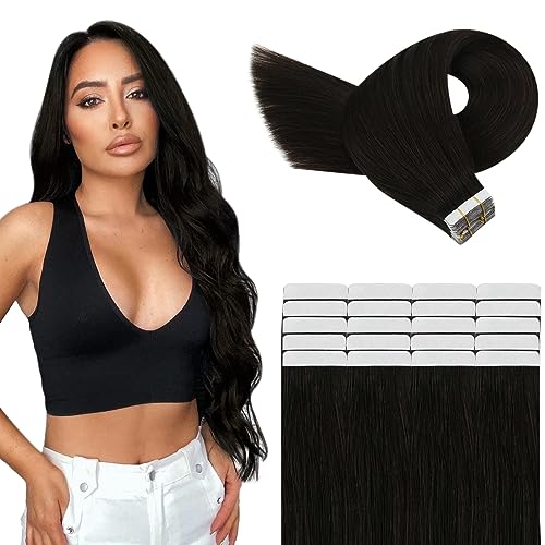 YoungSee Tape Extensions Echthaar Braun Echthaar Extensions Tape 30cm Haarverlangerung Tapes Dunkelbraun 30g Tape-in Haarextension fur Damen Tapes Extension Remy Glatt fur Damen #2 YoungSee Tape Extensions Echthaar Braun Echthaar Extensions Tape 30cm Haarverlangerung Tapes Dunkelbraun 30g Tape-in Haarextension fur Damen Tapes Extension Remy Glatt fur Damen #2 von YoungSee