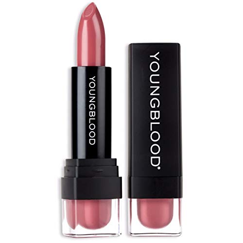 Youngblood Mineral Creme Lippenstift – Rosenwasser für Frauen 4 g Lippenstift von Youngblood