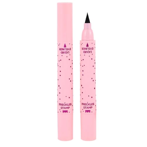 Youngwier Falsche Sommersprossen, Make-up-Stift mit Punkten 2 in 1 | wasserfestes Make-up 2 in 1 Falscher Ephelides Eyeliner zur Verbesserung des Teints natürlicher Look von Youngwier
