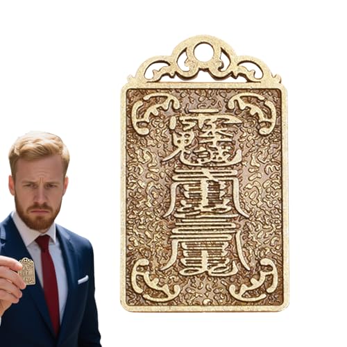 Youngwier Münze Chinesisch - Sammlerstück Tai Sui Anhänger | Tragbares Sammlerstück Erinnerungsstück Für Damen Herren Dekorativer von Youngwier