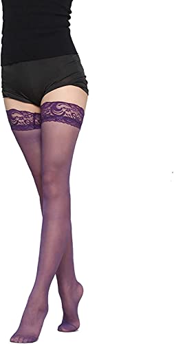 Youning Damen Strümpfe Hohe Halterlose Strümpfe für Damen mit Spitze Damen Sexy Ohne Muster Transparent Halterlose Strümpfe Damen Nylonstrümpfe Spitzenstrümpfe Youning Damen Strümpfe Hohe Halterlose Strümpfe für Damen mit Spitze Damen Sexy Ohne Muster Transparent Halterlose Strümpfe Damen Nylonstrümpfe Spitzenstrümpfe von Youning