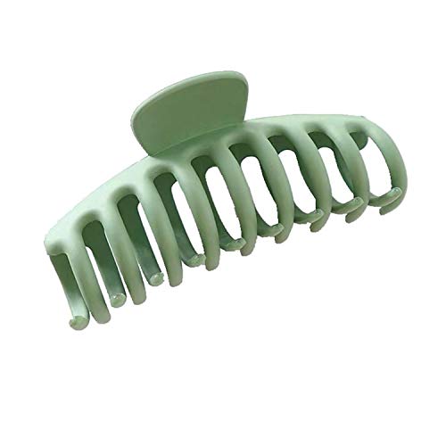 Youning Große Haarklammer,Klaue Clips,Haarspangen,haarspangen mädchen,Unregelmäßige,Rutschfeste Haarnadel,Damen Dicke Haare Klaue Klammern Haarbackenclips 11cm (Grün) von Youning