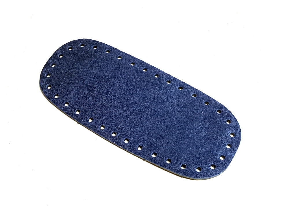 Blaues Wildleder | S26 Kleiner Ovaler Taschenboden 20 X 9 cm, Taschenzubehör Griffe, Geldbeutelriemen, Häkeln, Stricken Blaues Wildleder | S26 Kleiner Ovaler Taschenboden 20 X 9 cm, Taschenzubehör Griffe, Geldbeutelriemen, Häkeln, Stricken von YouniqueSuppliesgr