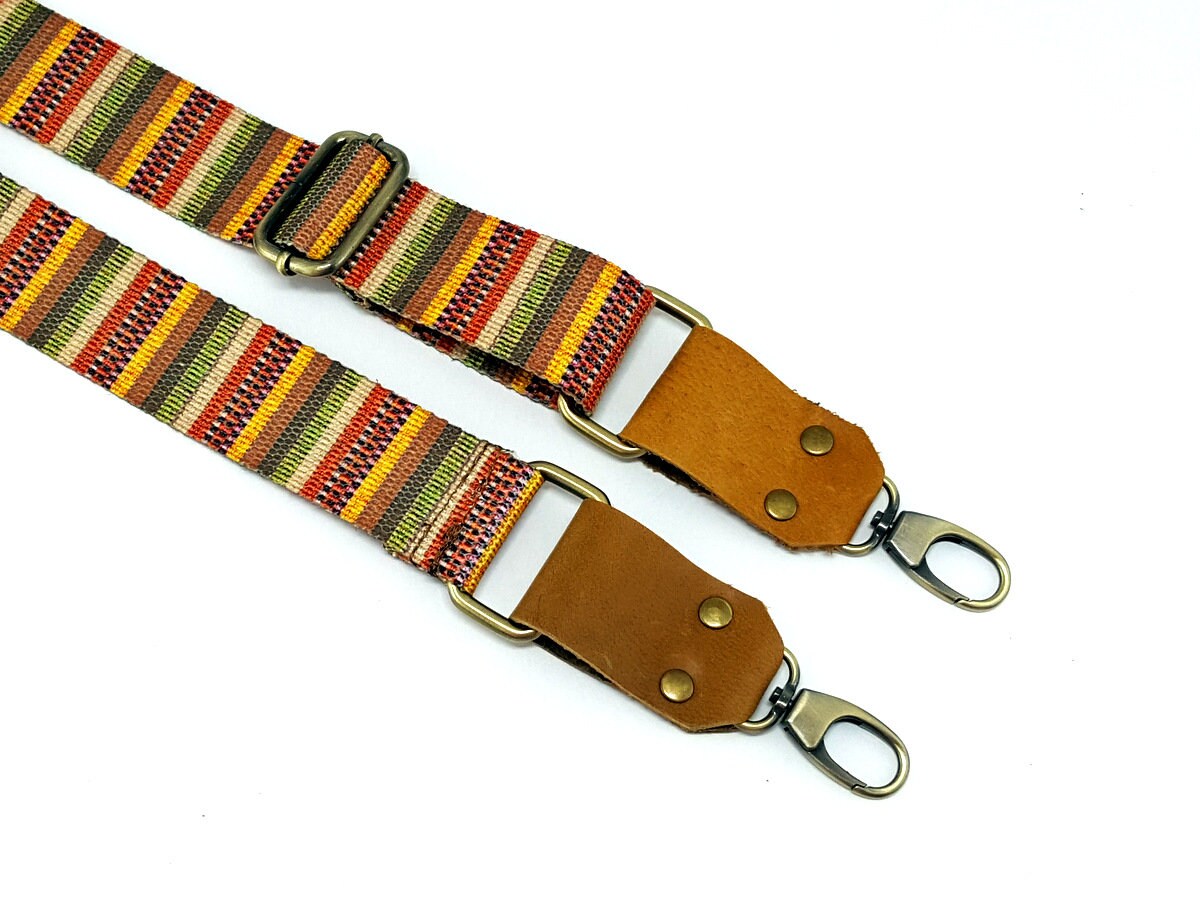 Mehrfarbiges Gurtband Mit Schieber Und Echtlederveredelung Für Crossbags, Messenger-Griff Haken, Riemen Messenger-Taschen Mehrfarbiges Gurtband Mit Schieber Und Echtlederveredelung Für Crossbags, Messenger-Griff Haken, Riemen Messenger-Taschen von YouniqueSuppliesgr