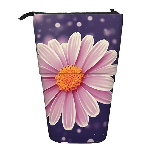 YoupO Lovely Flower Pencil Holder Teleskop Pen Case Stationery Pen Holder for Women Men Student Adult School Office, Schöne Blume, Einheitsgröße, Münzbeutel von YoupO