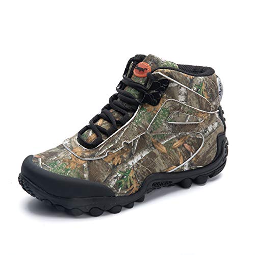 Youpin Source Herren Camouflage Wasserdichte Wanderschuhe Outdoor-Trekkingschuhe Rutschfeste Verschleißfeste Camping-Wanderstiefel von Youpin Source