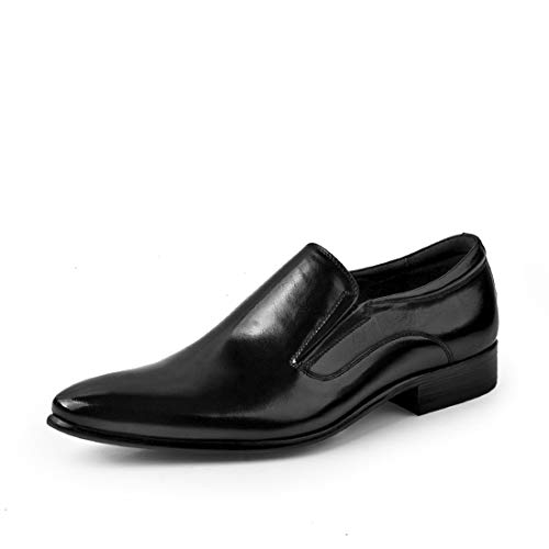 Youpin Source Herren Slip-On Einfache Spitze Zehen Oxfords Echte Leder Business Formelle Schuhe Mokassins Lässige Kleid Abendschuhe von Youpin Source