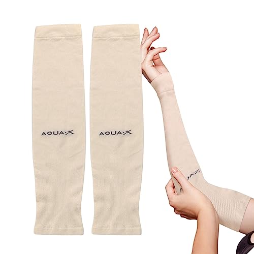 2 Paar Arm Sleeves Kühlung UPF 50+ - Gaming Sleeve - Ärmel Kühlung | Armwärmer Cooling, Armstulpen Sommer, Eishülle, Nylon, Atmungsaktiv, Bequem, Leicht, Tragbar, Weich, Praktisch, Bequem, Sport von Youpo