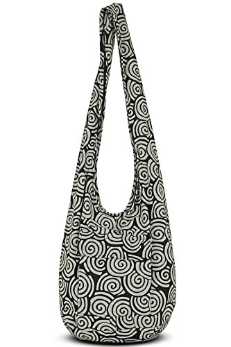 Taschen für Damen Sale Boho Geldbörsen Baumwolltasche für Unisex von YOUR COSY (Spiral) von Your Cozy