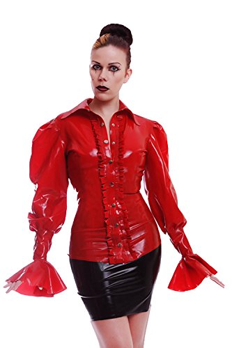 Your Fetish World Elegante Latex Bluse Vampire Gr. XXL von Your Fetish World