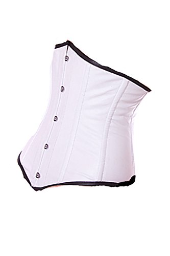 YourFetishWorld Rindleder klassisches Unterbrust Korsett Gr.XXL von Your Fetish World