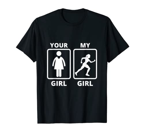 Your girl my girl Joggerin Laufen Geschenk Idee T-Shirt Your girl my girl Joggerin Laufen Geschenk Idee T-Shirt von Your Girl My Girl Geschenke für Frauen