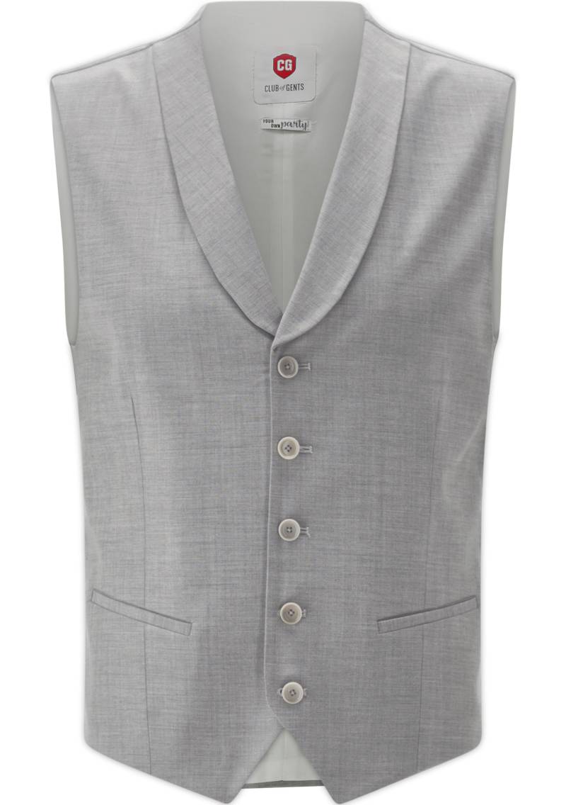 CG Paddy Weste hellgrau - Gr. - 50 von Your own Party by CG - CLUB of GENTS