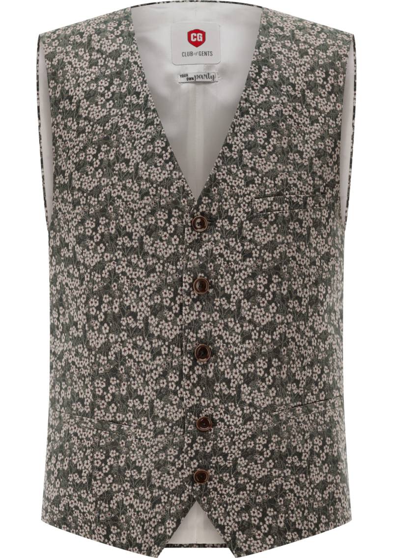 CG Plum Weste grün - Gr. - 52 von Your own Party by CG - CLUB of GENTS