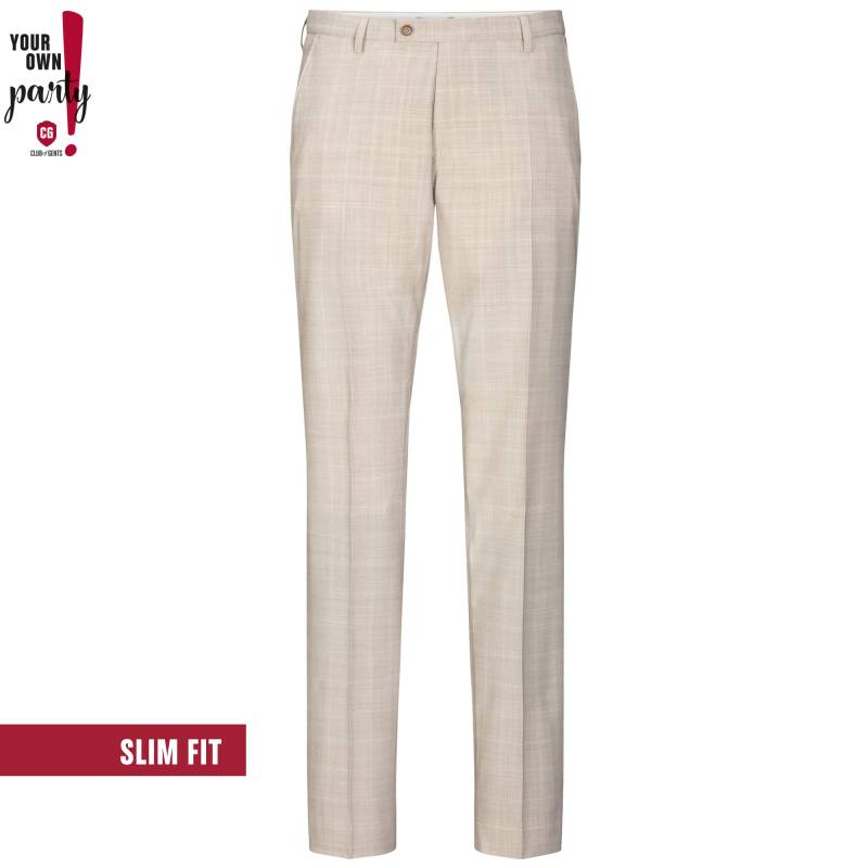 Hose/Trousers CG Paco beige hell - Gr. - 94 von Your own Party by CG - CLUB of GENTS
