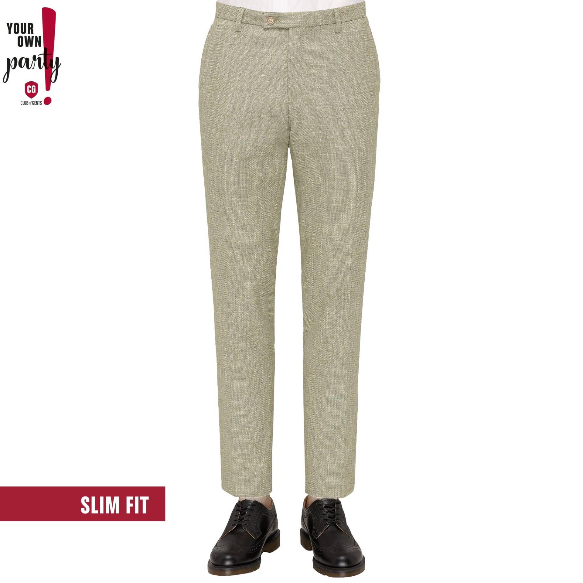 Hose/Trousers CG Paco gruen hell - Gr. - 94 von Your own Party by CG - CLUB of GENTS